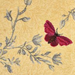 Yellow Ruskin Butterfly - 6/TB50155